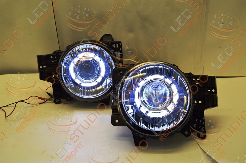 Биксеноновые фары Toyota FJ Cruiser 01-